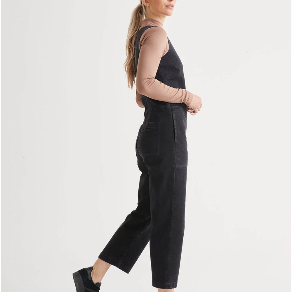 Duer performance denim jumpsuit small